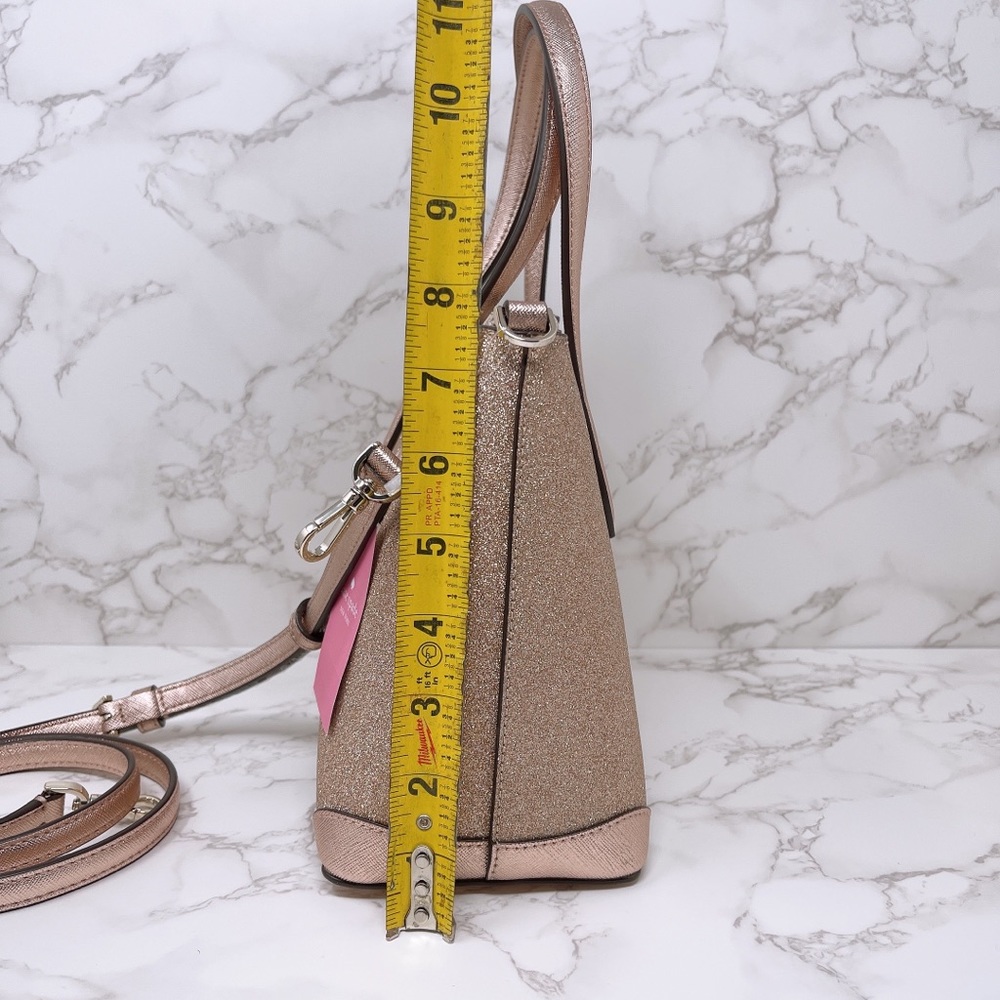 Kate Spade Glitter Fabric Satchel - Picture 4 of 9